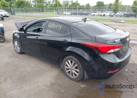 2015 Hyundai Elantra Se из США, поврежденный, VIN KMHDH4AE5FU389386